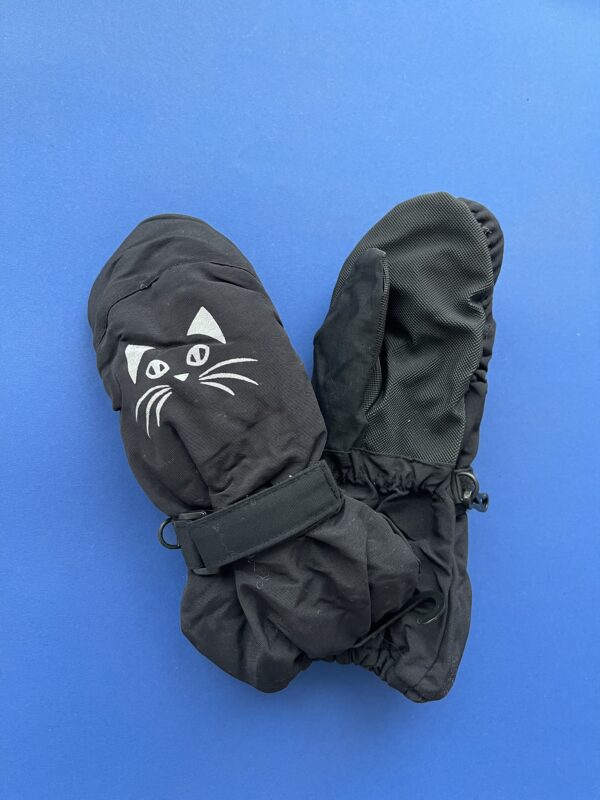 Neperšlampamos vaikiškos kumštinės pirštinės – Kačiukas