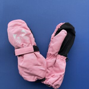 Neperšlampamos vaikiškos kumštinės pirštinės – Kačiukas