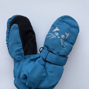 Neperšlampamos vaikiškos kumštinės pirštinės – Kačiukas