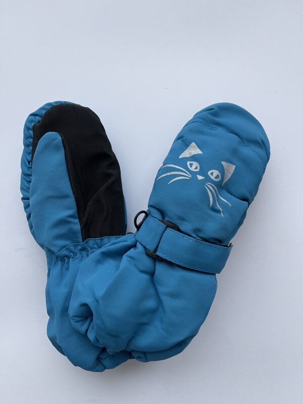 Neperšlampamos vaikiškos kumštinės pirštinės – Kačiukas