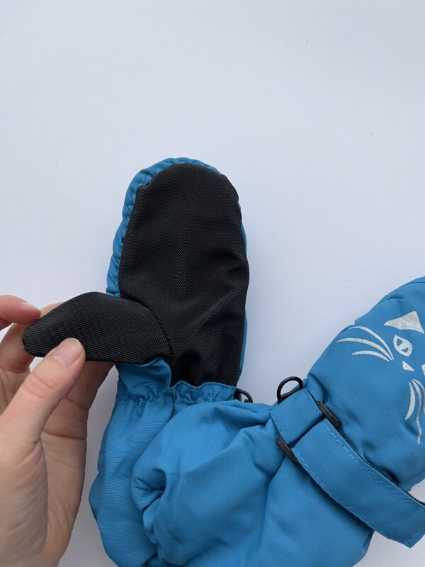 Neperšlampamos vaikiškos kumštinės pirštinės – Kačiukas