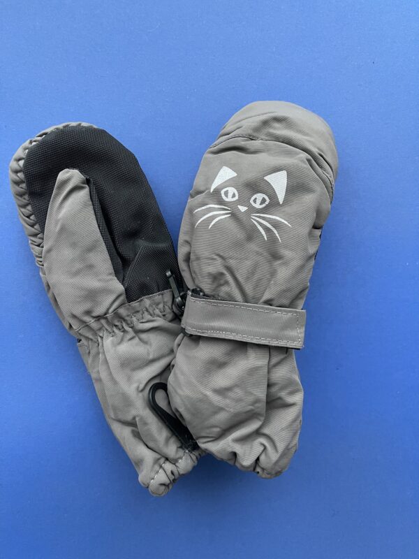 Neperšlampamos vaikiškos kumštinės pirštinės – Kačiukas