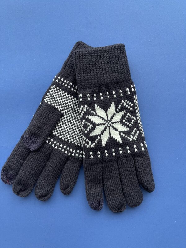 IMG_8112 Vyriškos pirštinės žvaigždė - juodos